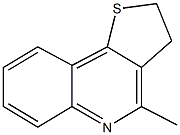 4-methyl-2,3-dihydrothieno[3,2-c]quinoline,95390-75-3,结构式