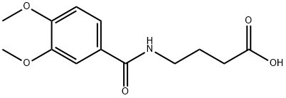 4-[(3,4-dimethoxybenzoyl)amino]butanoic acid|