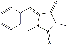 5-benzylidene-1,3-dimethyl-2-thioxo-4-imidazolidinone|