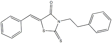 955045-11-1 5-benzylidene-3-(2-phenylethyl)-2-thioxo-1,3-thiazolidin-4-one