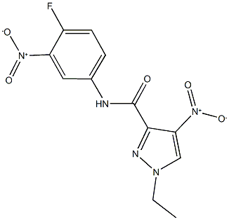 957294-47-2 1-ethyl-N-{4-fluoro-3-nitrophenyl}-4-nitro-1H-pyrazole-3-carboxamide