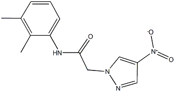 N-(2,3-dimethylphenyl)-2-{4-nitro-1H-pyrazol-1-yl}acetamide Structure