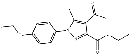 957333-20-9 ethyl 4-acetyl-1-(4-ethoxyphenyl)-5-methyl-1H-pyrazole-3-carboxylate