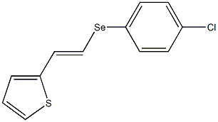 4-chlorophenyl 2-thien-2-ylvinyl selenide,957337-13-2,结构式