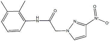 N-(2,3-dimethylphenyl)-2-{3-nitro-1H-pyrazol-1-yl}acetamide,957399-76-7,结构式