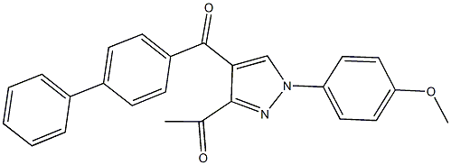 957493-50-4 1-[4-([1,1'-biphenyl]-4-ylcarbonyl)-1-(4-methoxyphenyl)-1H-pyrazol-3-yl]ethanone