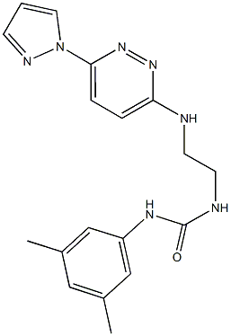 957507-95-8 N-(3,5-dimethylphenyl)-N'-(2-{[6-(1H-pyrazol-1-yl)-3-pyridazinyl]amino}ethyl)urea