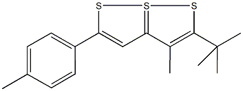 2-tert-butyl-3-methyl-5-(4-methylphenyl)-7lambda~4~-[1,2]dithiolo[5,1-e][1,2]dithiole|