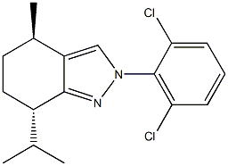 957510-63-3 2-(2,6-dichlorophenyl)-7-isopropyl-4-methyl-4,5,6,7-tetrahydro-2H-indazole