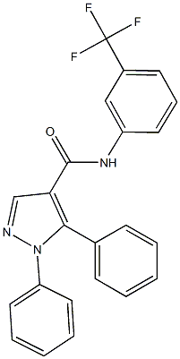 957511-33-0 1,5-diphenyl-N-[3-(trifluoromethyl)phenyl]-1H-pyrazole-4-carboxamide