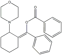 95863-16-4 [2-(4-morpholinyl)cyclohexylidene](phenyl)methyl benzoate