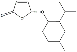 5-[(2-isopropyl-4-methylcyclohexyl)oxy]-2(5H)-furanone 结构式