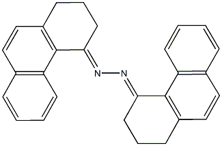 2,3-dihydro-4(1H)-phenanthrenone 2,3-dihydro-4(1H)-phenanthrenylidenehydrazone Structure