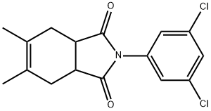 2-(3,5-dichlorophenyl)-5,6-dimethyl-3a,4,7,7a-tetrahydro-1H-isoindole-1,3(2H)-dione Struktur
