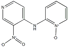 N-(3-nitro-4-pyridinyl)-2-pyridinamine 1-oxide Struktur