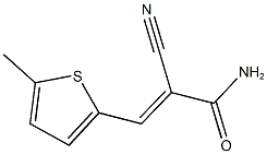 2-cyano-3-(5-methyl-2-thienyl)acrylamide|