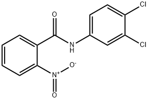 N-(3,4-dichlorophenyl)-2-nitrobenzamide Structure