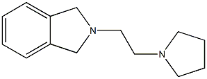 2-[2-(1-pyrrolidinyl)ethyl]isoindoline Structure