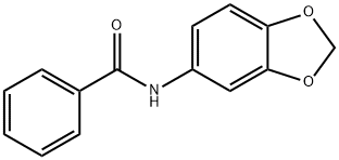 N-(1,3-benzodioxol-5-yl)benzamide Structure