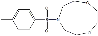 7-[(4-methylphenyl)sulfonyl]-1,4,7-dioxazonane Structure