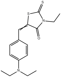 98885-42-8 5-[4-(diethylamino)benzylidene]-3-ethyl-2-thioxo-1,3-thiazolidin-4-one