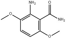 2-氨基-3,6-二甲氧基苯甲酰胺, 98991-68-5, 结构式