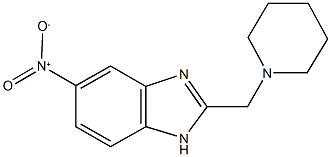 5-nitro-2-(piperidin-1-ylmethyl)-1H-benzimidazole|