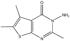 3-AMINO-2,5,6-TRIMETHYLTHIENO[2,3-D]PYRIMIDIN-4(3H)-ONE