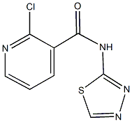 2-chloro-N-(1,3,4-thiadiazol-2-yl)nicotinamide