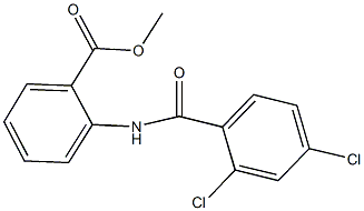 methyl 2-[(2,4-dichlorobenzoyl)amino]benzoate|