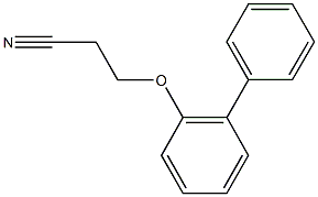 3-(1,1'-biphenyl-2-yloxy)propanenitrile