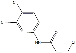 3-chloro-N-(3,4-dichlorophenyl)propanamide