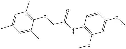 N-(2,4-dimethoxyphenyl)-2-(mesityloxy)acetamide