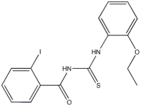 N-(2-ethoxyphenyl)-N'-(2-iodobenzoyl)thiourea