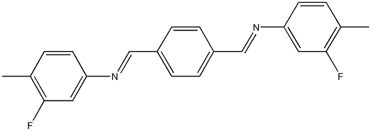  N-(3-fluoro-4-methylphenyl)-N-(4-{[(3-fluoro-4-methylphenyl)imino]methyl}benzylidene)amine