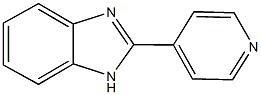2-(4-pyridinyl)-1H-benzimidazole 结构式