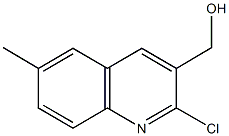 (2-chloro-6-methylquinolin-3-yl)methanol Struktur