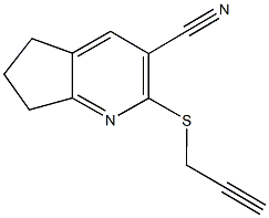 2-(2-propynylsulfanyl)-6,7-dihydro-5H-cyclopenta[b]pyridine-3-carbonitrile