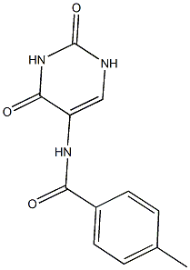 N-(2,4-dioxo-1,2,3,4-tetrahydro-5-pyrimidinyl)-4-methylbenzamide|