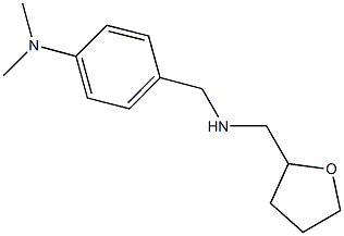  N-[4-(dimethylamino)benzyl]-N-(tetrahydro-2-furanylmethyl)amine