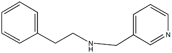 2-phenyl-N-(3-pyridinylmethyl)ethanamine Structure