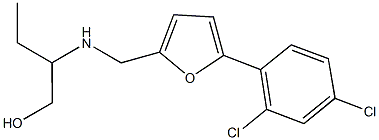 2-({[5-(2,4-dichlorophenyl)-2-furyl]methyl}amino)-1-butanol