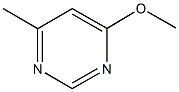 methyl 6-methyl-4-pyrimidinyl ether 化学構造式