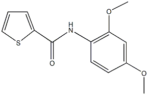 N-(2,4-dimethoxyphenyl)-2-thiophenecarboxamide Structure