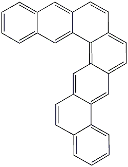 anthra[1,2-a]benzo[h]anthracene 结构式