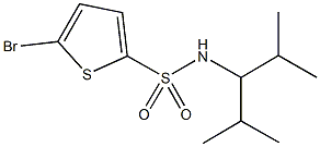 5-bromo-N-(1-isopropyl-2-methylpropyl)-2-thiophenesulfonamide