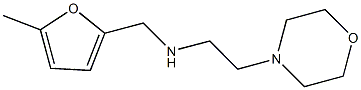 N-[(5-methyl-2-furyl)methyl]-N-[2-(4-morpholinyl)ethyl]amine Struktur