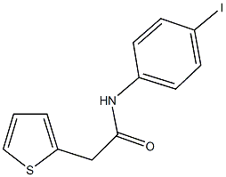 N-(4-iodophenyl)-2-(2-thienyl)acetamide