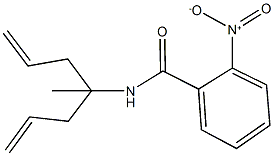 N-(1-allyl-1-methyl-3-butenyl)-2-nitrobenzamide|