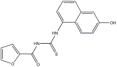 N-(2-furoyl)-N'-(6-hydroxy-1-naphthyl)thiourea